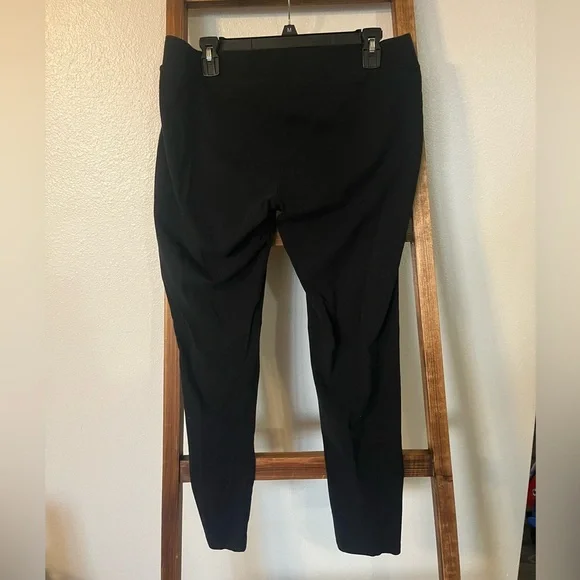 BumpStart Black Maternity Women's Solid Comfort Stretch Leggings Size L - Picture 1 of 3